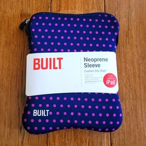 Built tablet holder